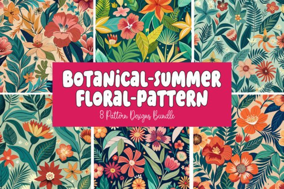 Botanical Summer Floral Pattern Design: A Guide to Nature-Inspired Creativity