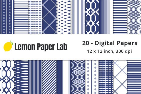 Classic and Unique Navy Blue Stripes: A Comprehensive Evaluation for Digital Design Projects