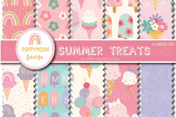 Elevating Digital Design: The Strategic Value of the Summer Treats Paper Set