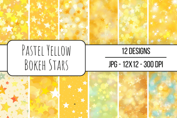Exploring Pastel Yellow Bokeh Stars: A Practical Guide to Digital Backgrounds for Creative Projects