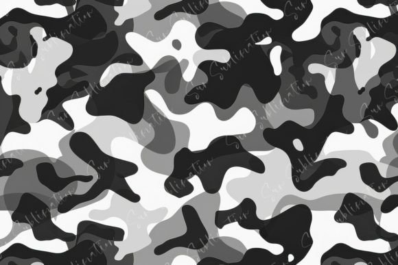 Monochrome Camo Pattern: A Strategic Asset for Modern Creative Workflows