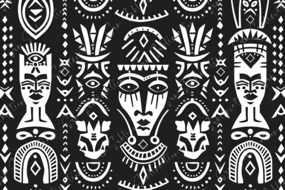 Tribal Pattern Artwork: Elevating Your Visual Projects with Authentic Design